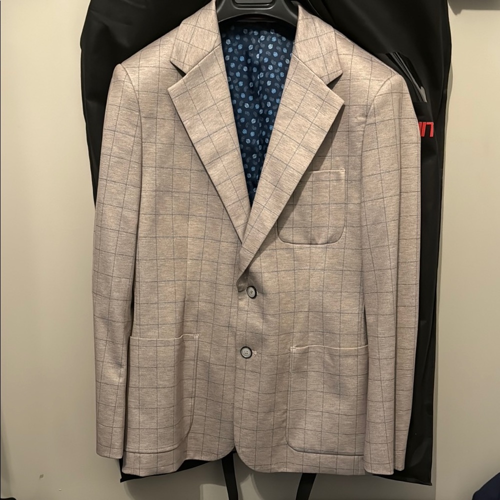 Sport Coat Lightweight Notched Lapel